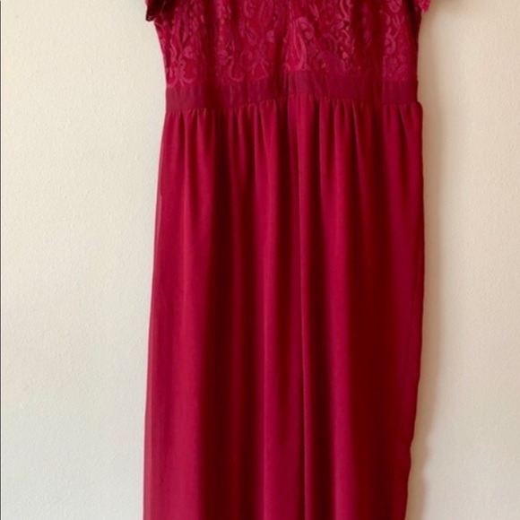 ASOS beautiful  maxi dress plus size - Picture 8 of 15